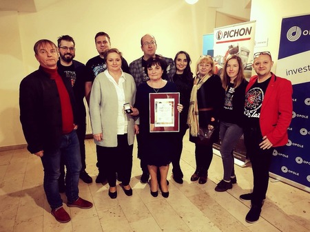 Sztab WOŚP z Laurem Umiejętności i Kompetencji