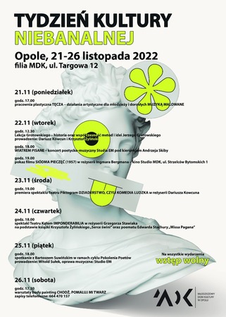 Tydzień Kultury Niebanalnej 2022