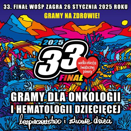 WOŚP 2025 baner kwadrat