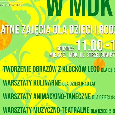 Artystyczne soboty 2023 wiosna (plakat)