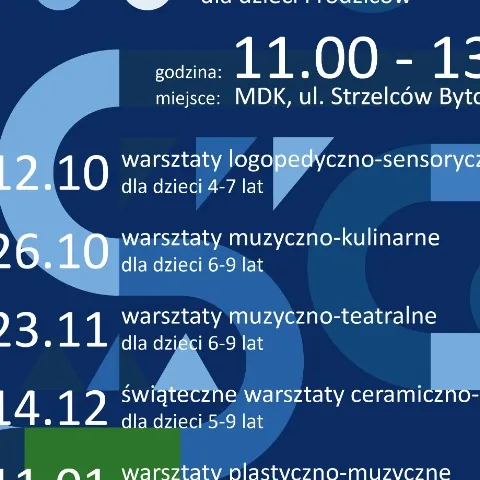 Artystyczne soboty 2024 jesień (plakat)