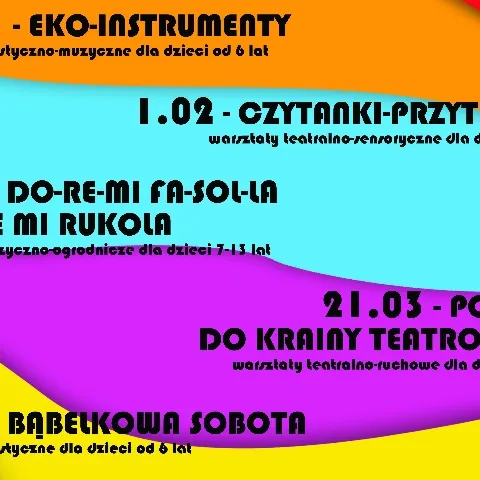 Artystyczne soboty w MDK 2019-20