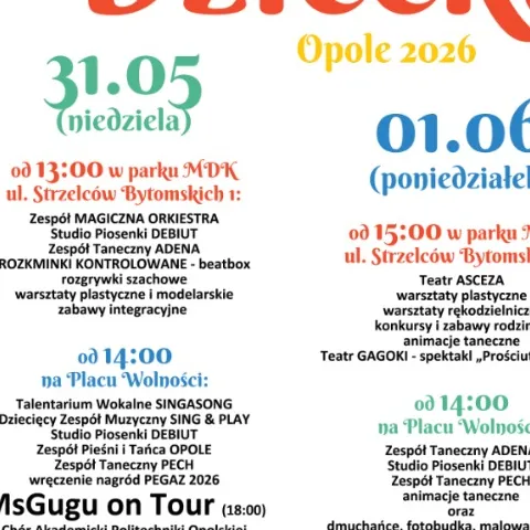 Dzień Dziecka 2026 (plakat)
