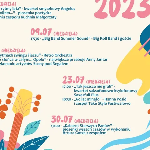 Koncerty promenadowe 2023