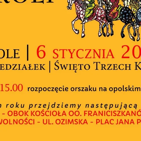 Orszak Trzech Króli 2020