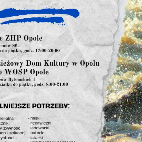 Zbiórka darów dla powodzian