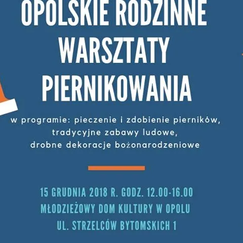 Rodzinne warsztaty piernikowania